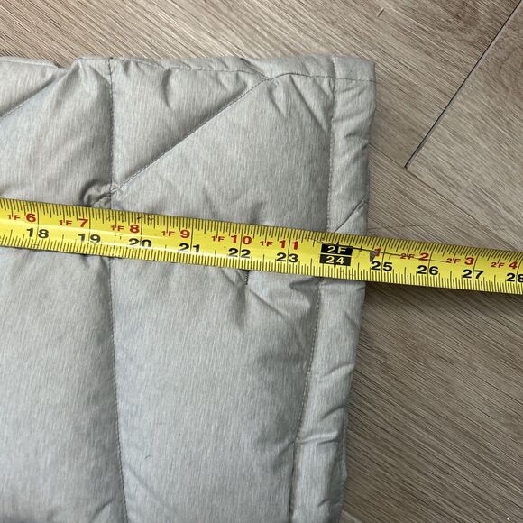 Columbia Omni Shield Puffer Jacket Womens Medium Hooded Down Faux Fur Gray Coat - Picture 6 of 13